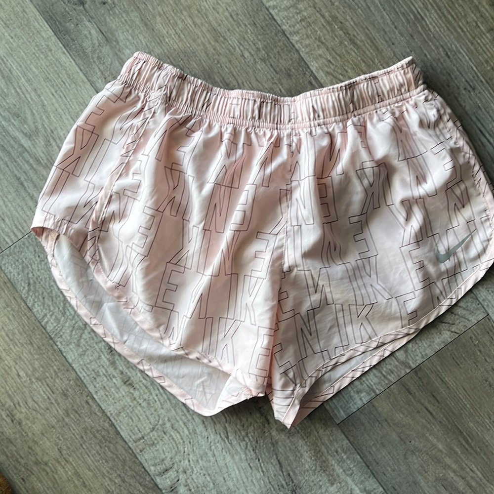 Nike Sri-fit shorts with built in underwear and draw string